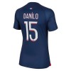 Maglia ufficiale Paris Saint Germain 2023-24 Danilo 15 Casa per Donna